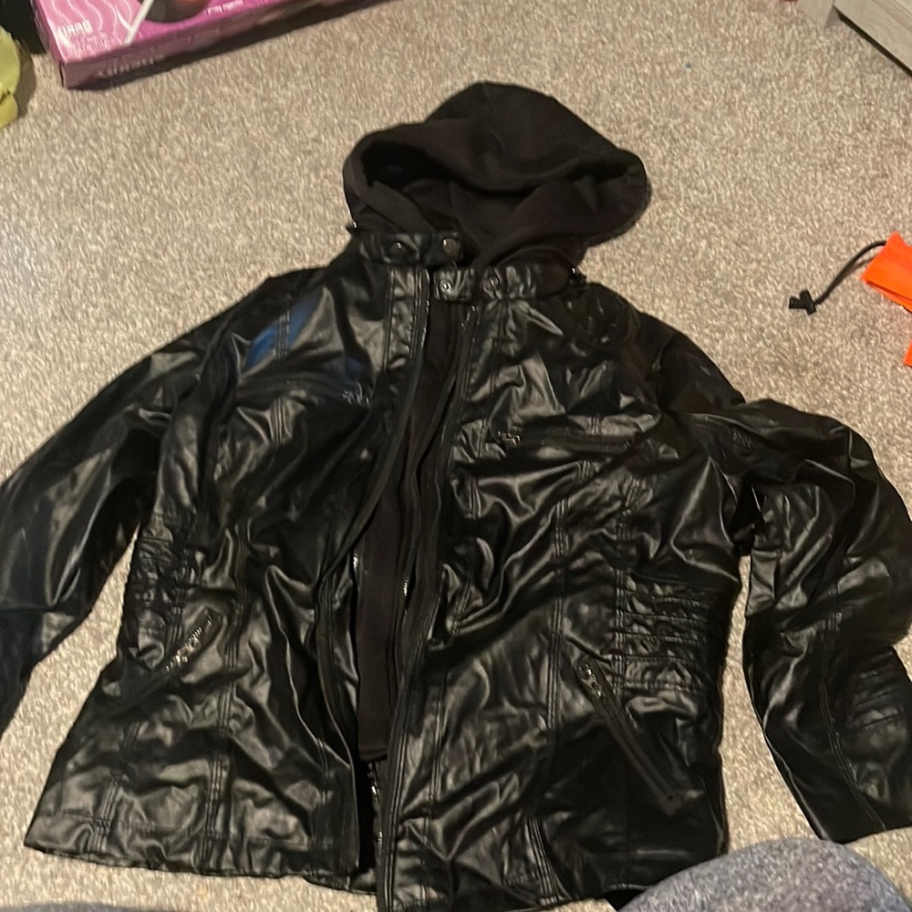 Leather jacket